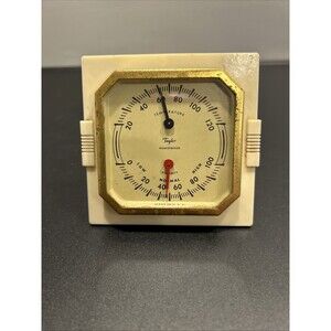 Vintage Taylor Humidiguide Temperature Humidity Made In USA